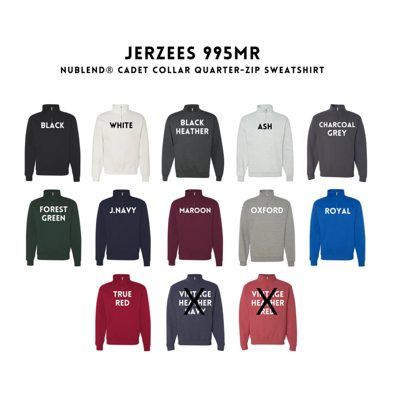 Custom Stethoscope Embroidered Quarter Zip Crewneck