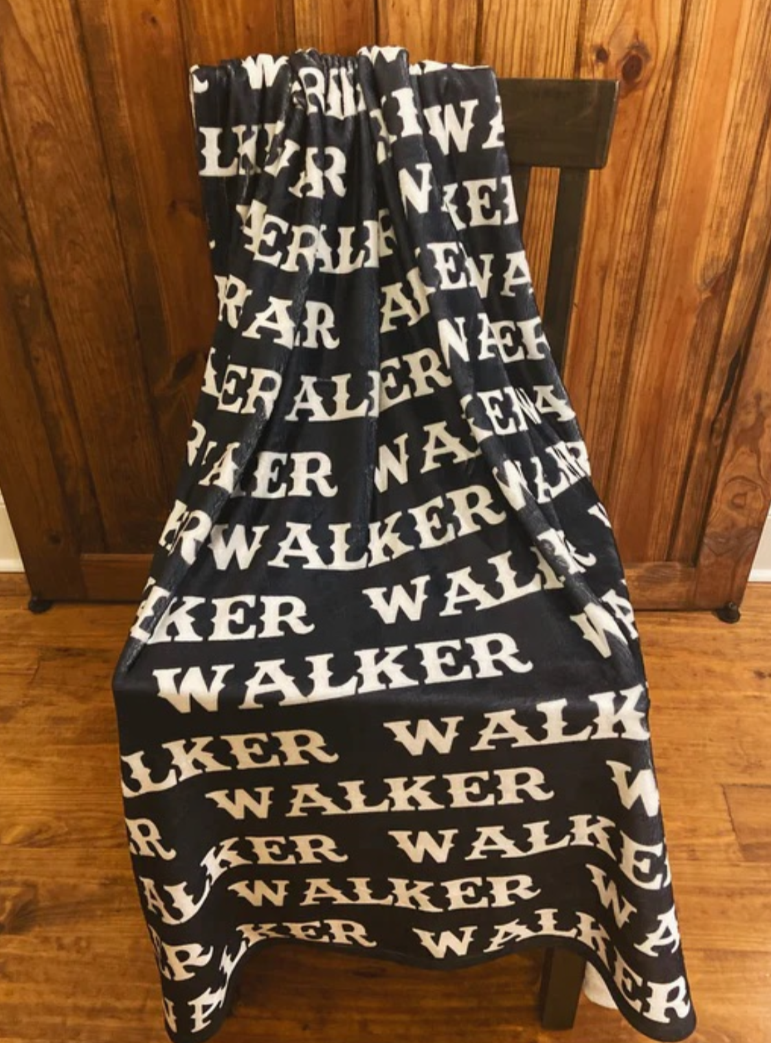 Repeating Name Blanket