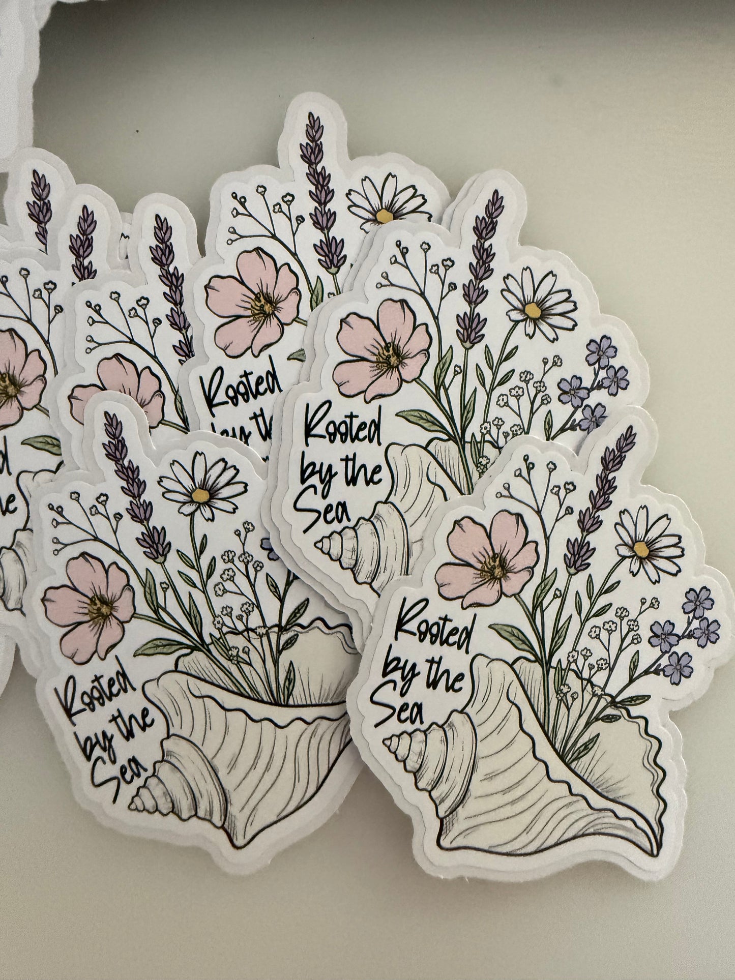 Rooted by the Sea Sticker