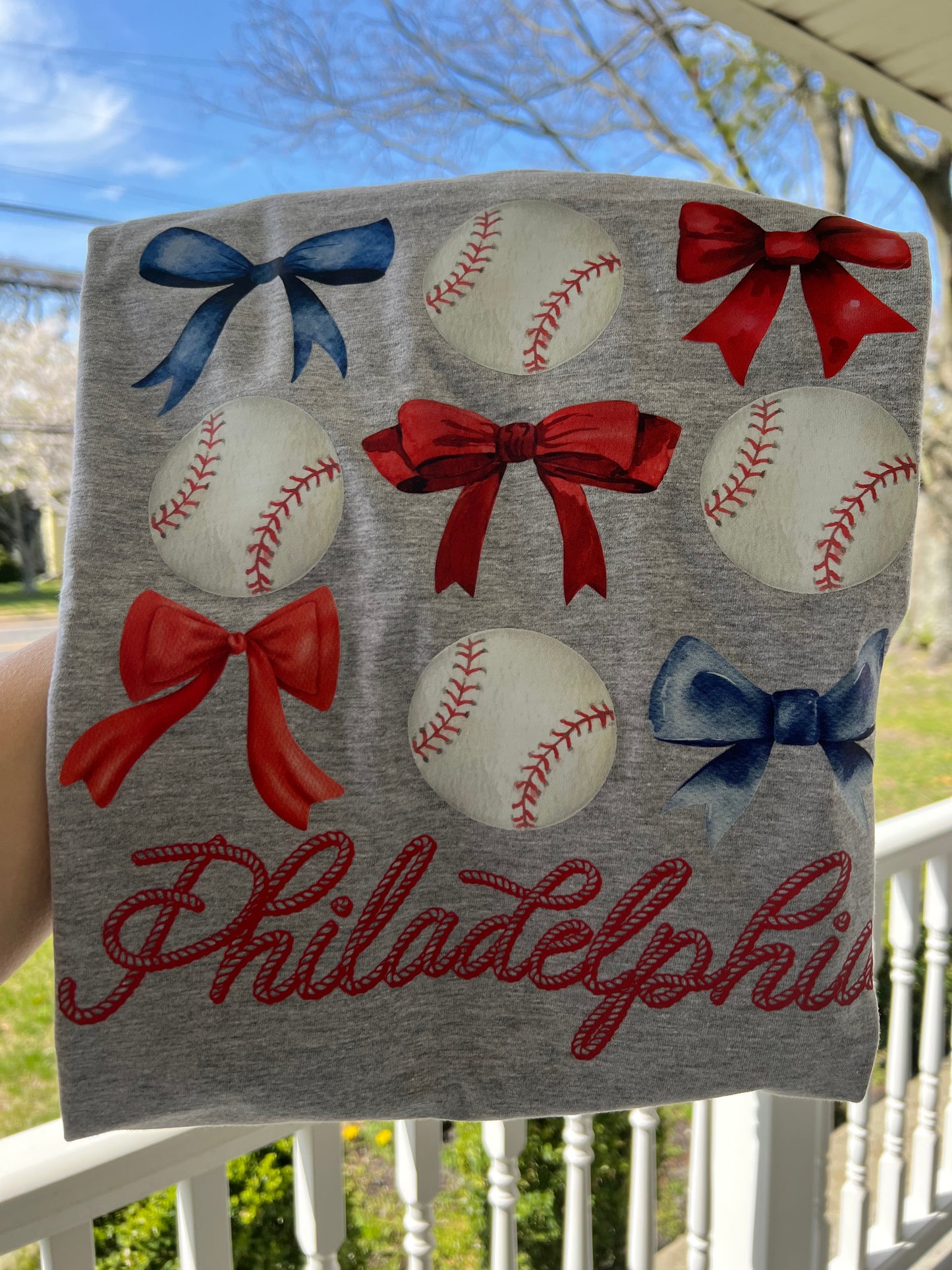 Baseball n Bows Tee