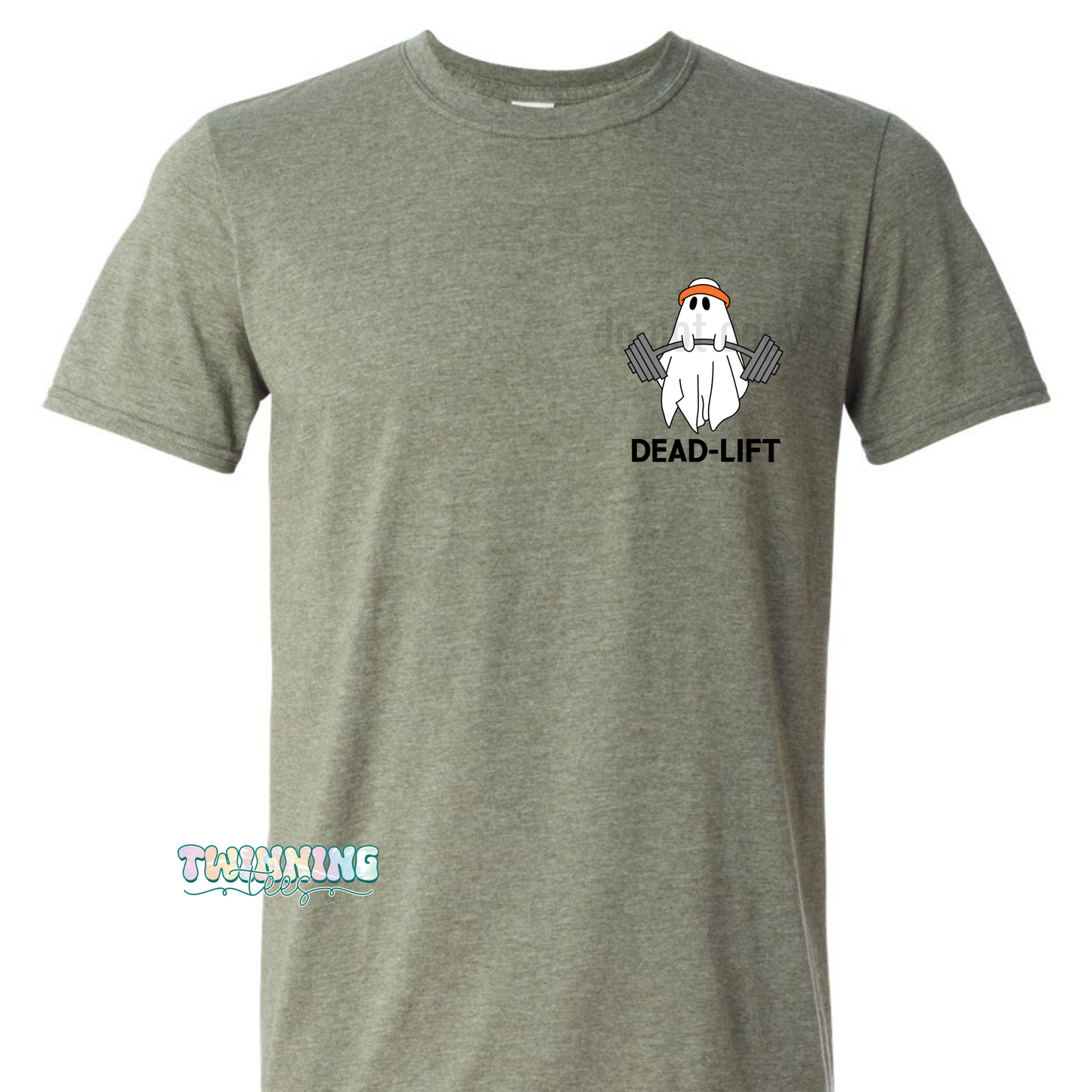 Dead Lift Ghost Adult Tee