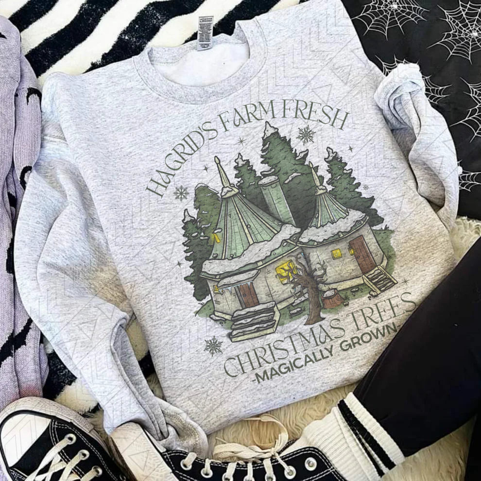 Magic Christmas Tree Farm Crewneck