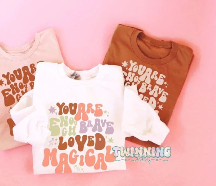 You Are Brave Kid's Tee