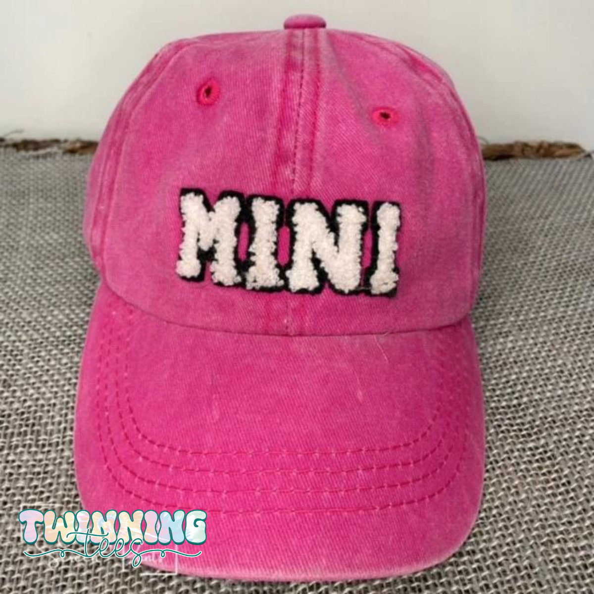Mama/Mini Chenille Patch Hats