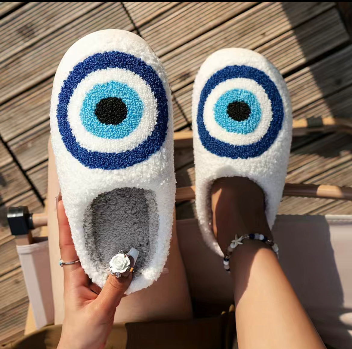 Slippers -Evil Eye