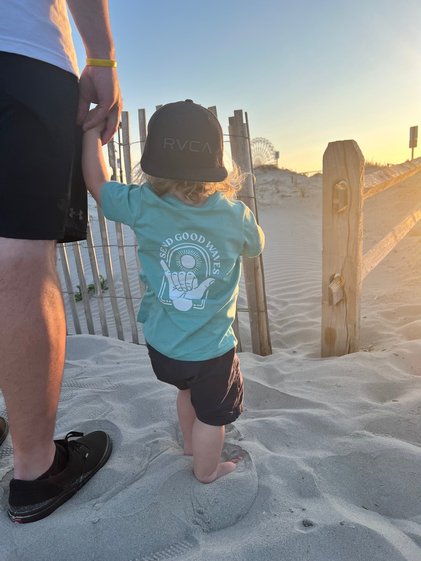 Send Good Waves Adult Tee