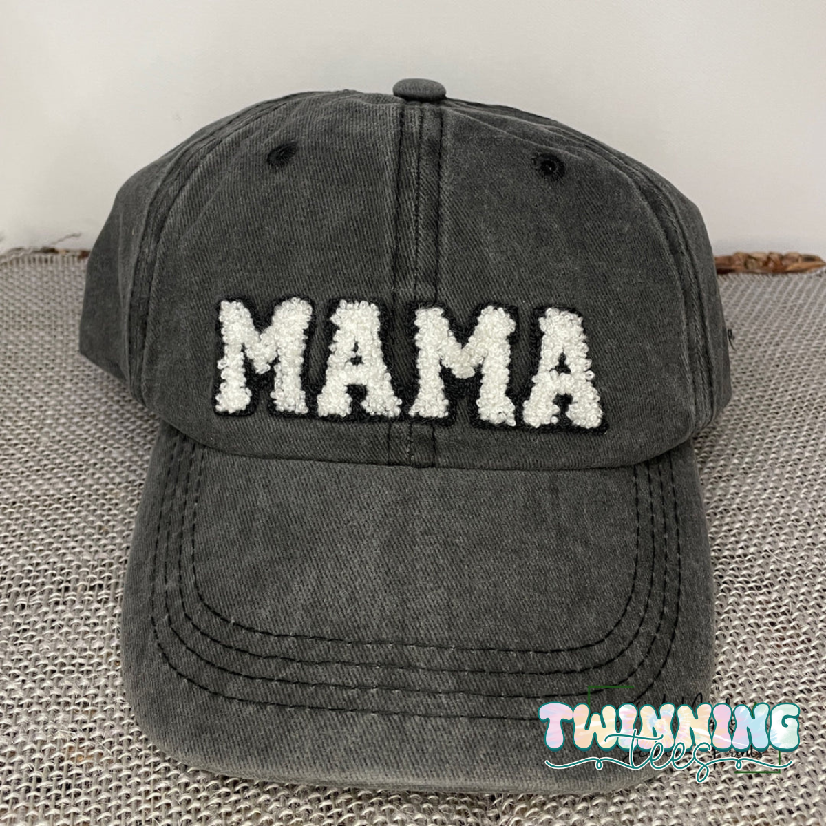 Mama/Mini Chenille Patch Hats