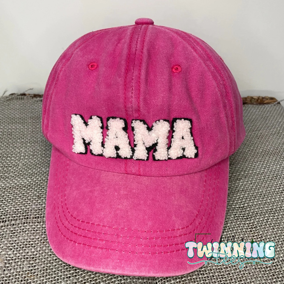 Mama/Mini Chenille Patch Hats