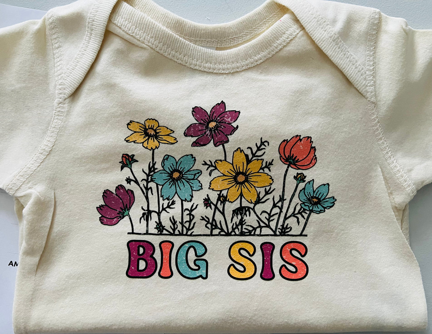 Vintage Floral Tee-Kid's Custom