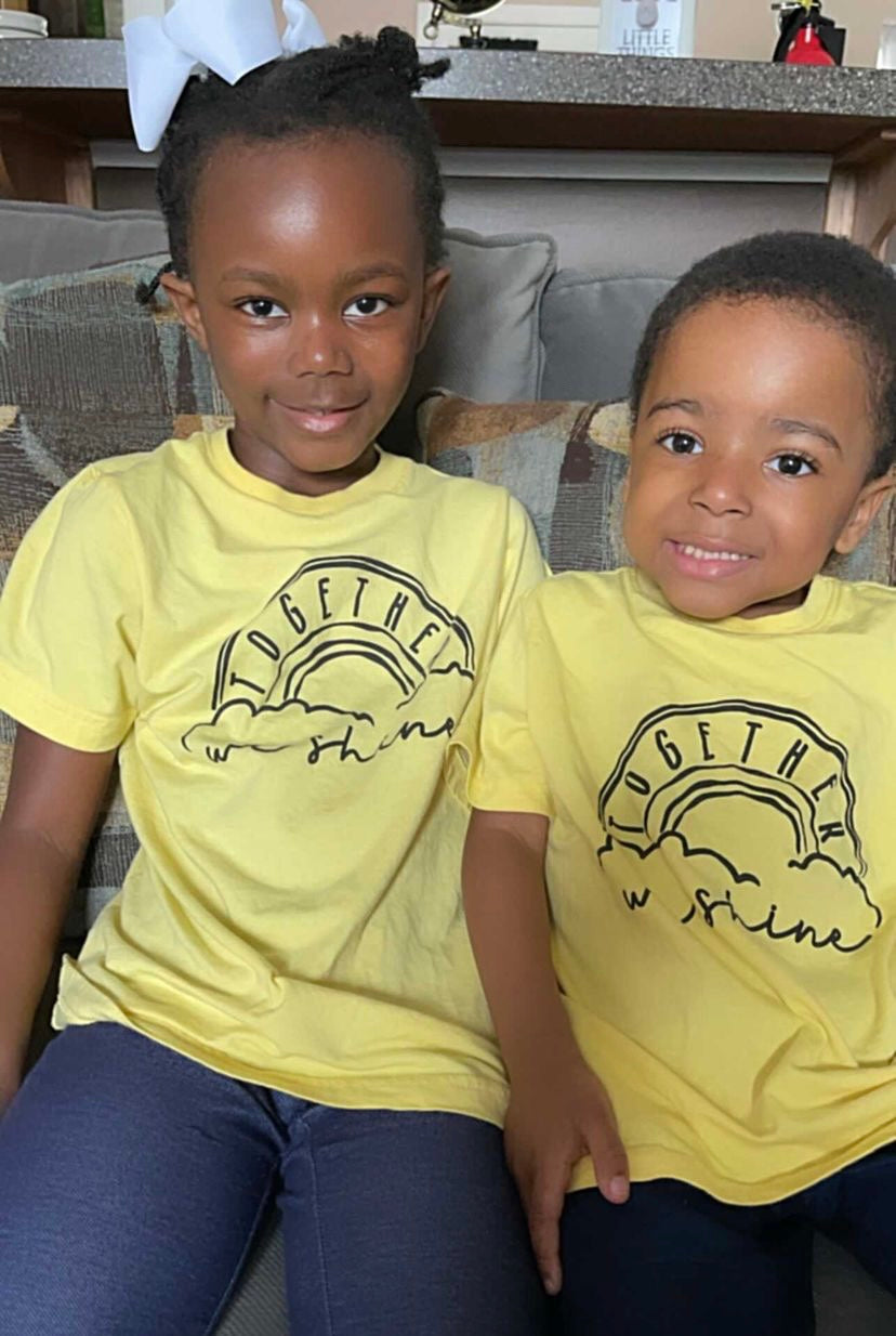 Together We Shine Twinning Tees
