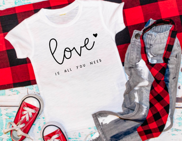 Love is All You Need Kid's Tee