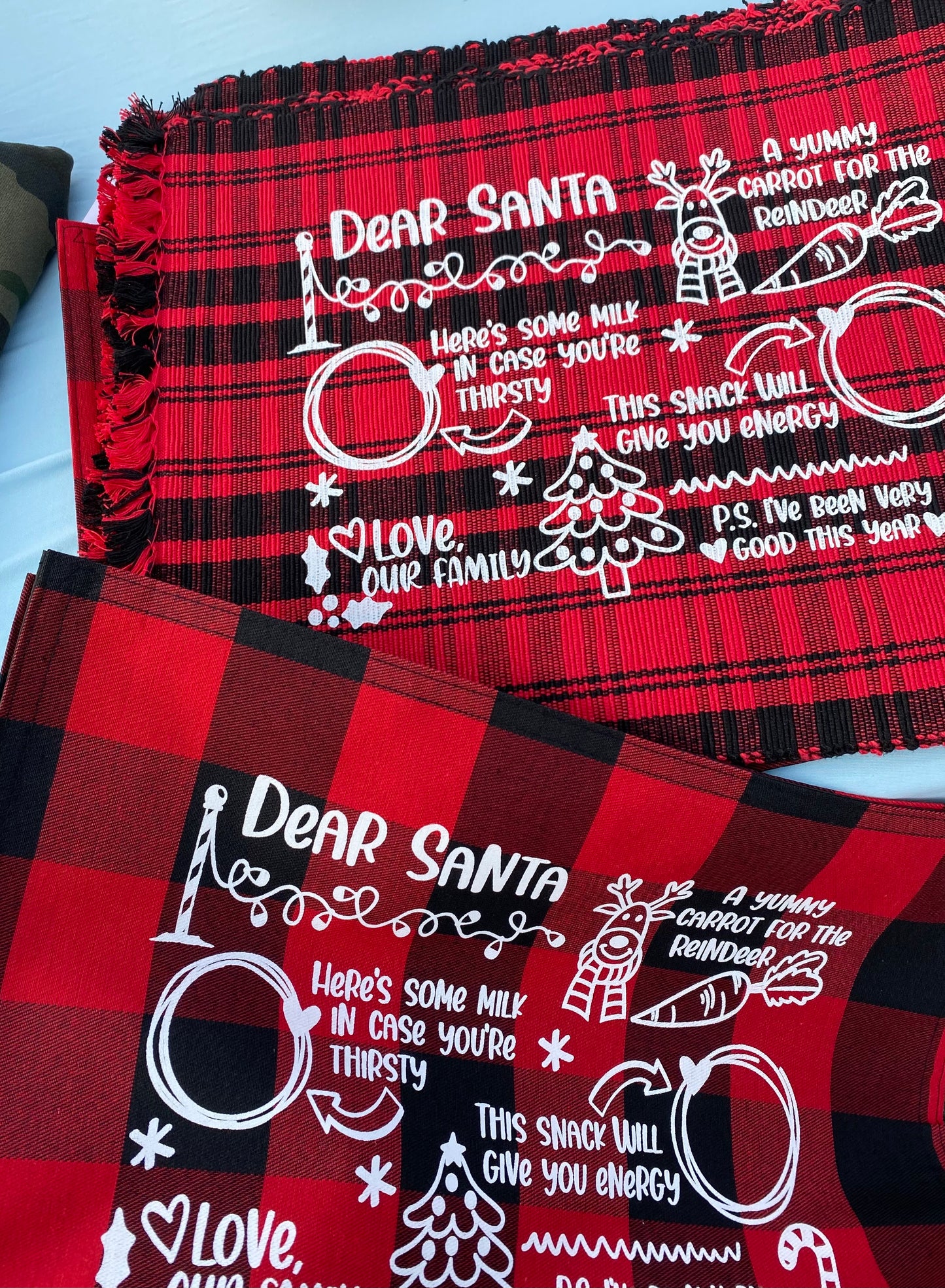 "Dear Santa" Placemat