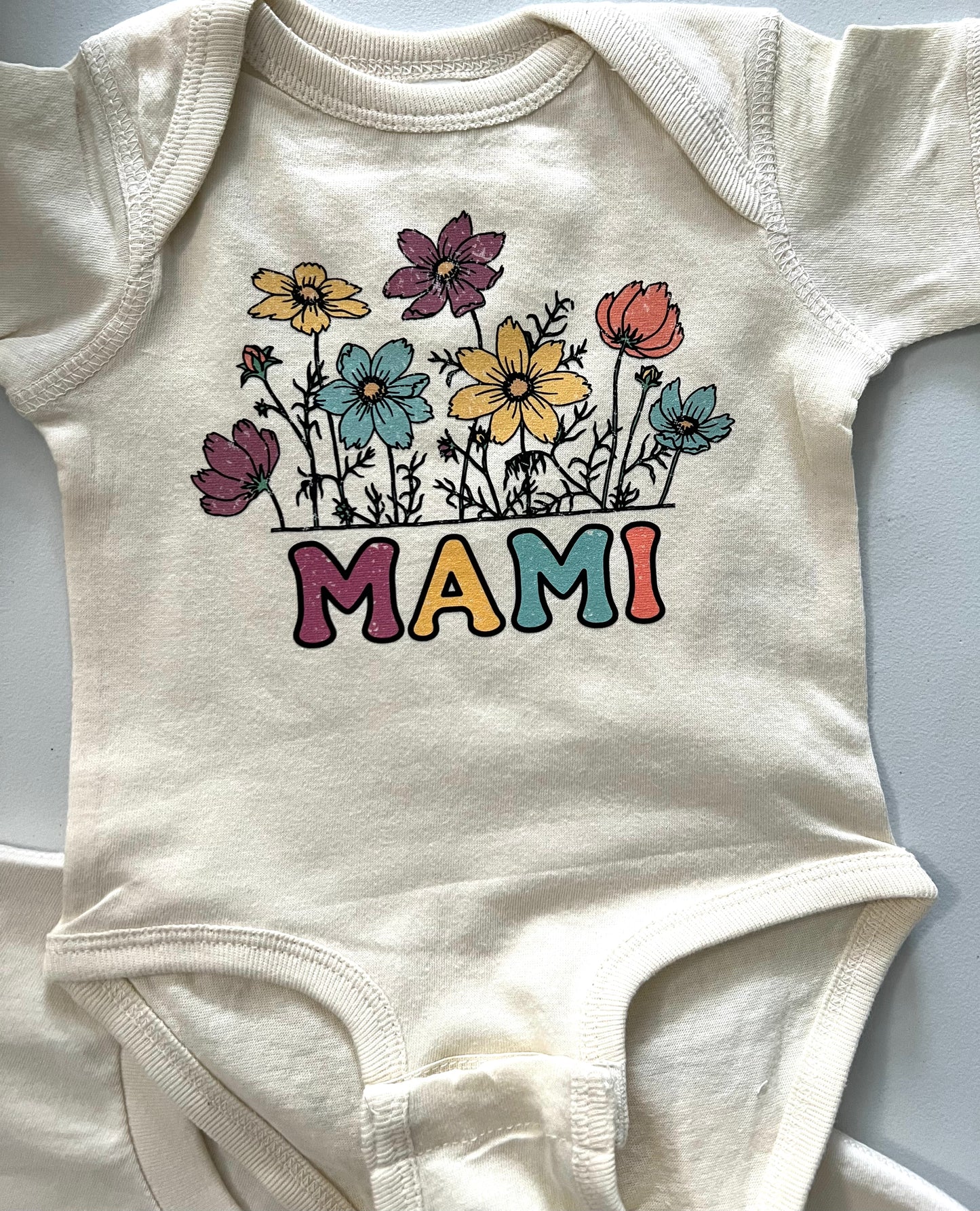 Vintage Floral Tee-Kid's Custom