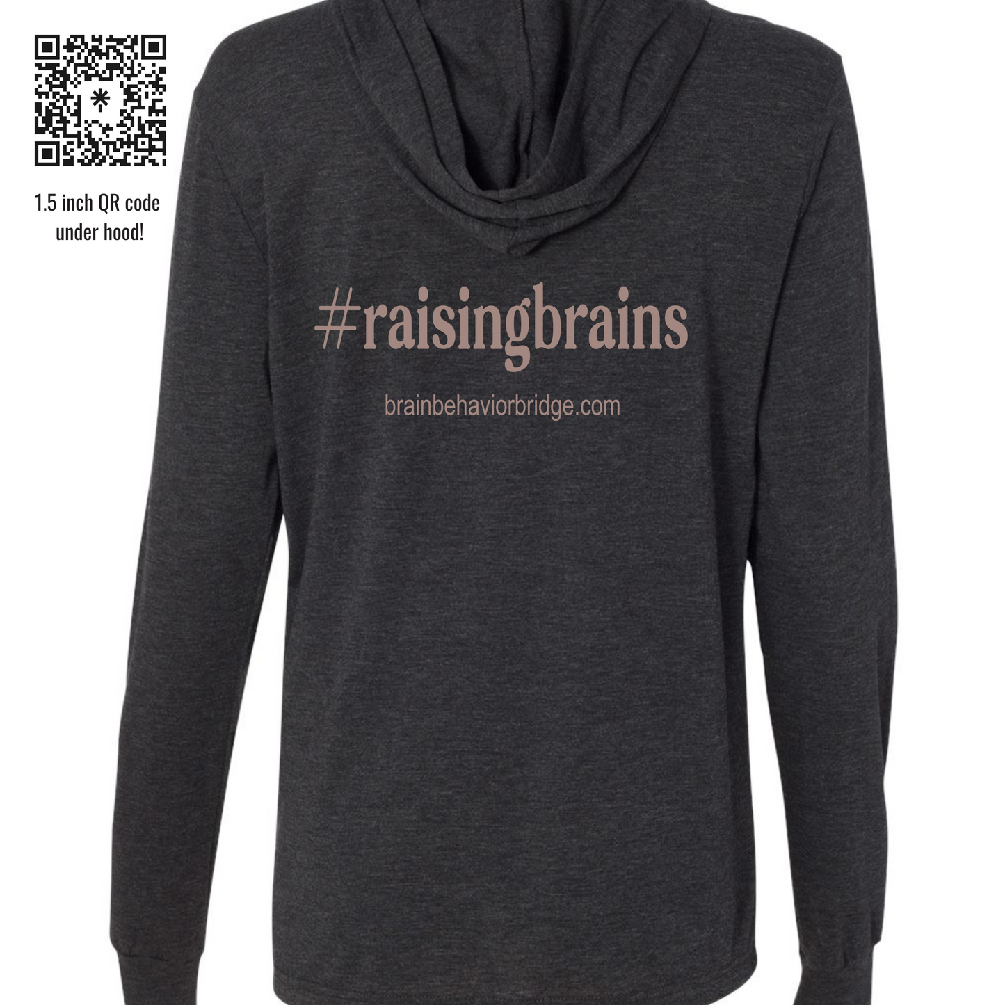 Fronnie Lightweight Triblend Hooded Sweatshirt