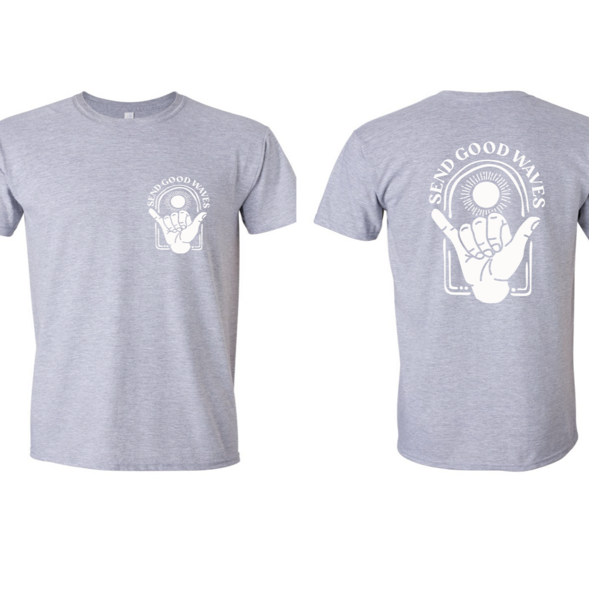 Send Good Waves Kids Tee