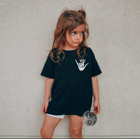 Mini Skelly Hang Loose Kid's Tee