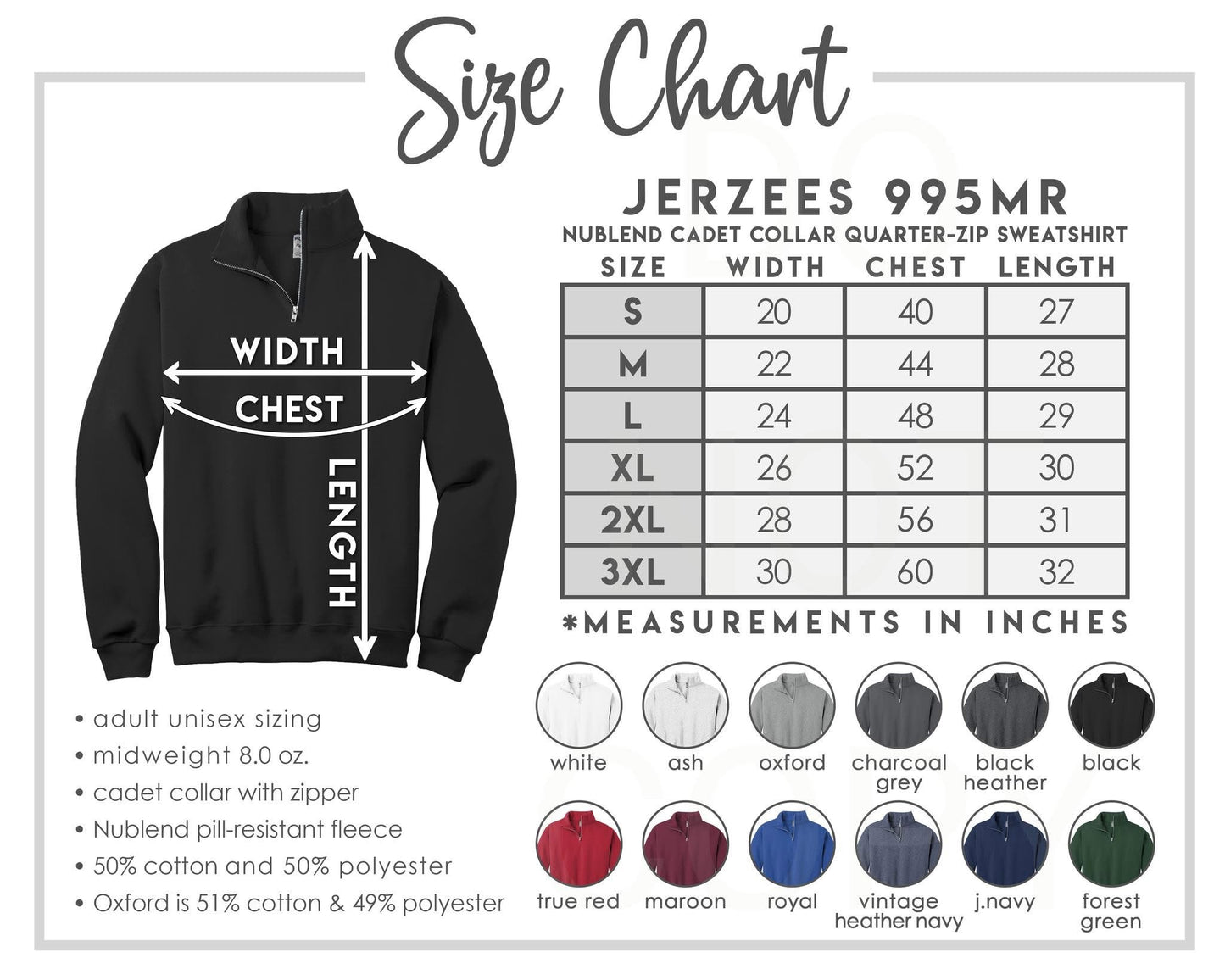 Custom Teacher with Apple Quarter Zip