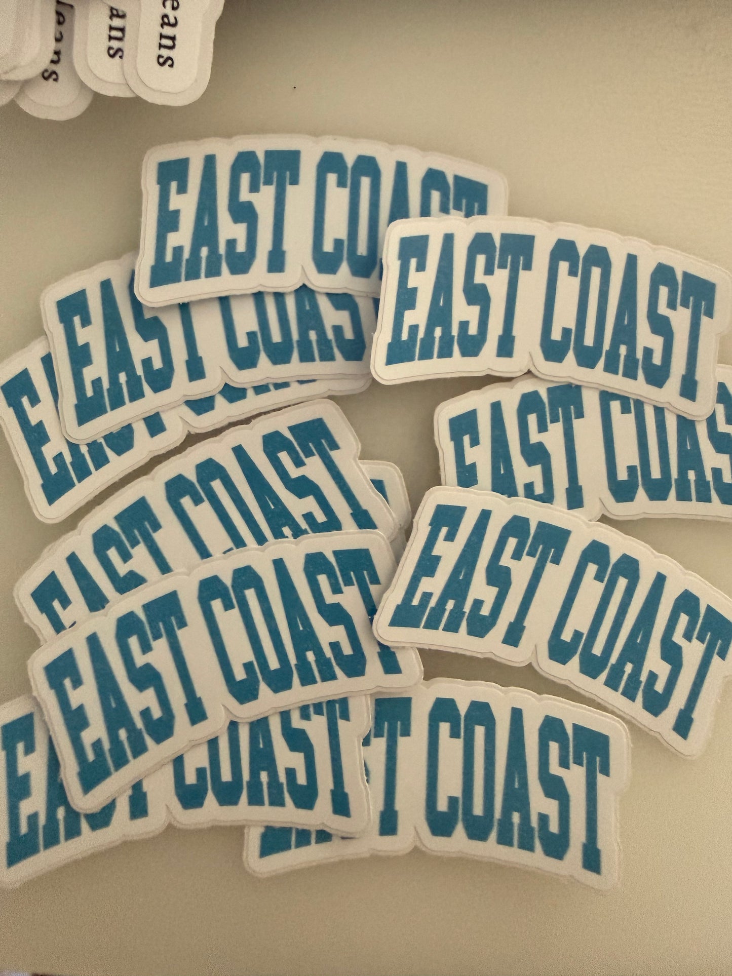 East Coast Sticker