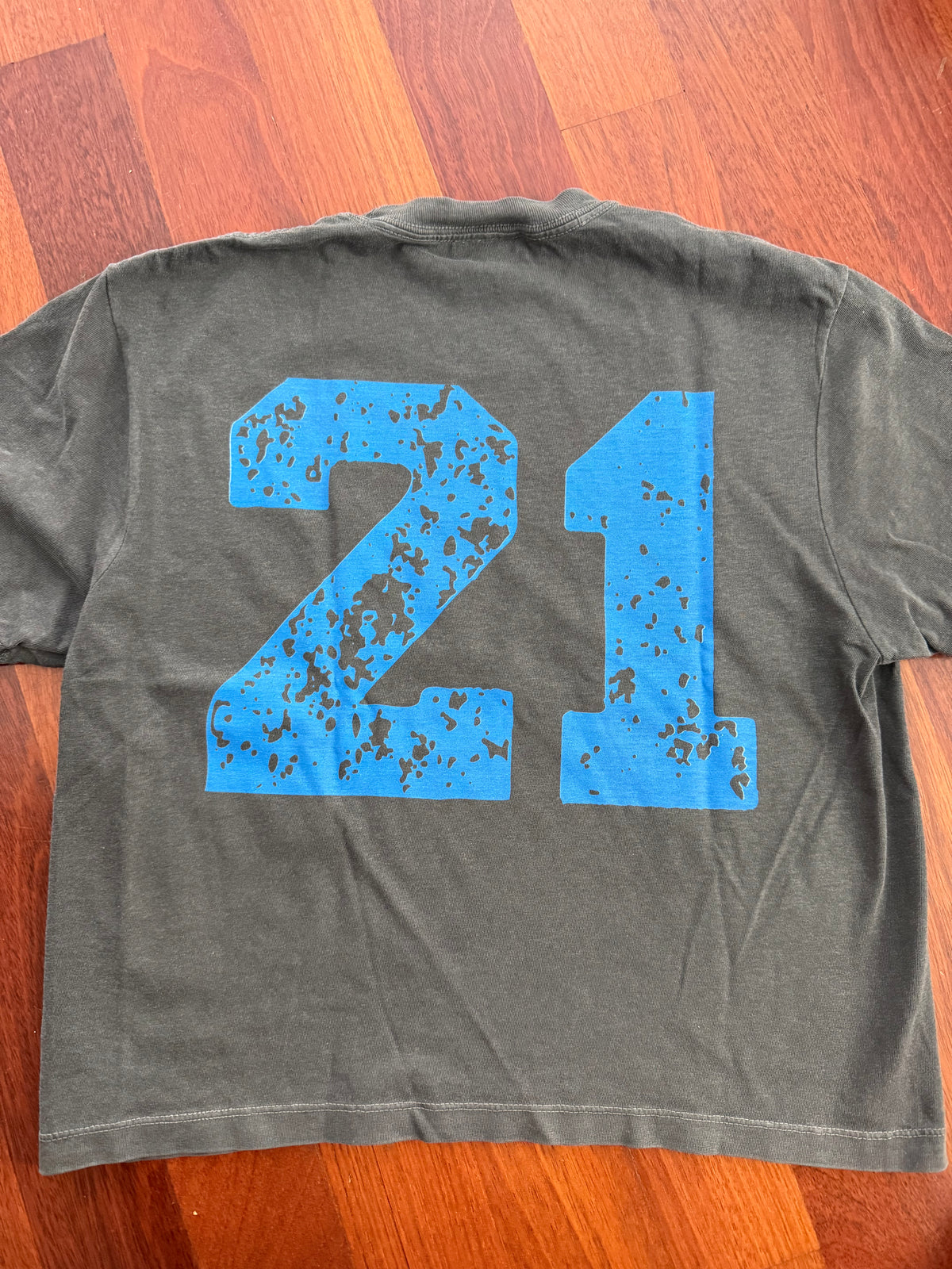 Distressed Mascot Custom Tee