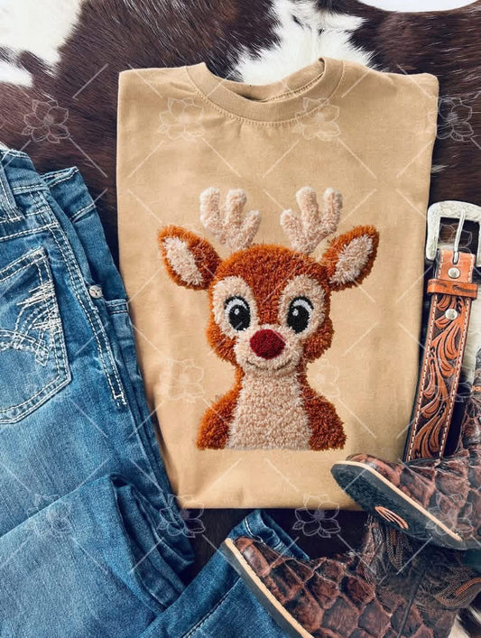 Christmas Deer Family Tees