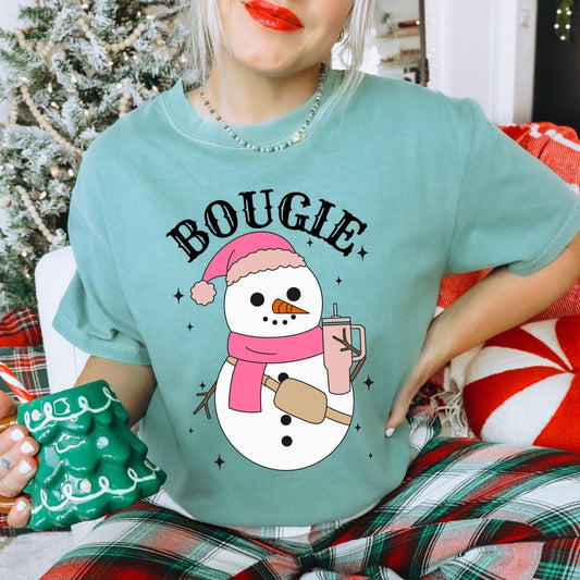 Boujie Snowman Tee