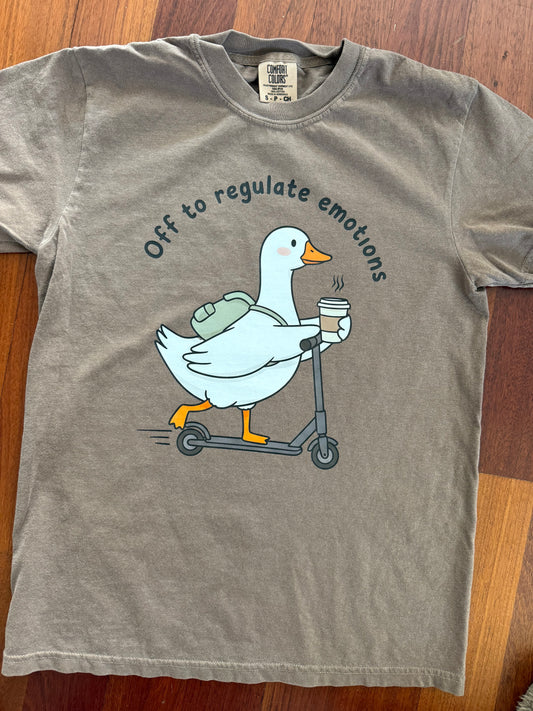 Off to Regulate Emotions Tee