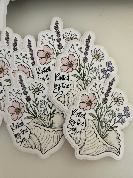 Rooted by the Sea Sticker