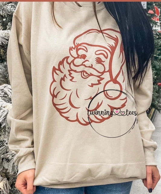 Vintage Santa Crewneck