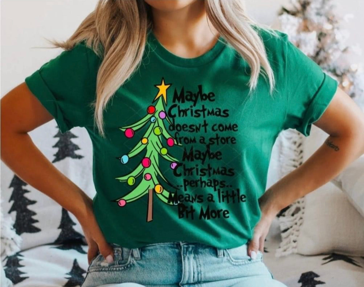 Christmas Means More Family Tees