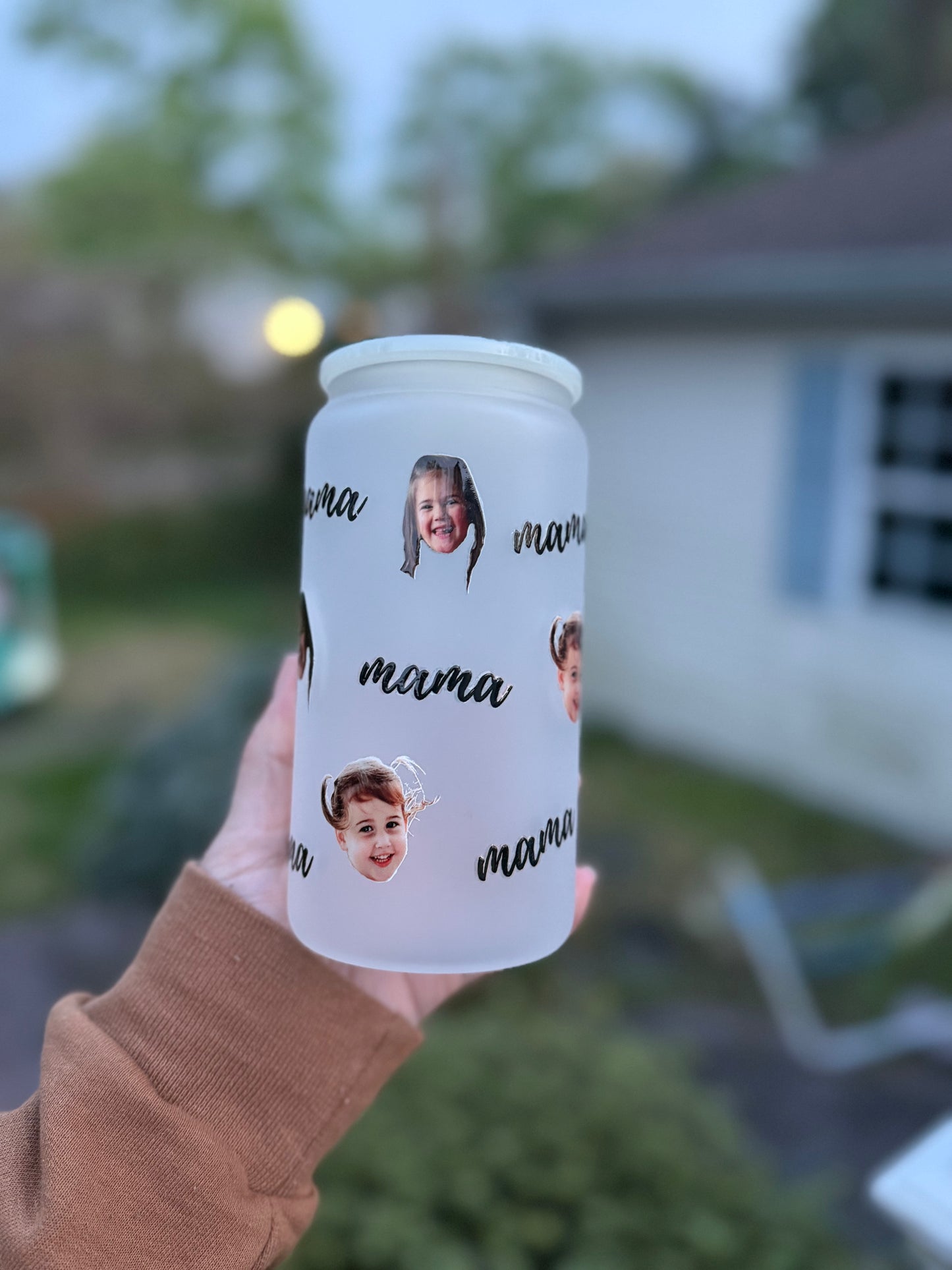 Custom Face Glass Can •read description•