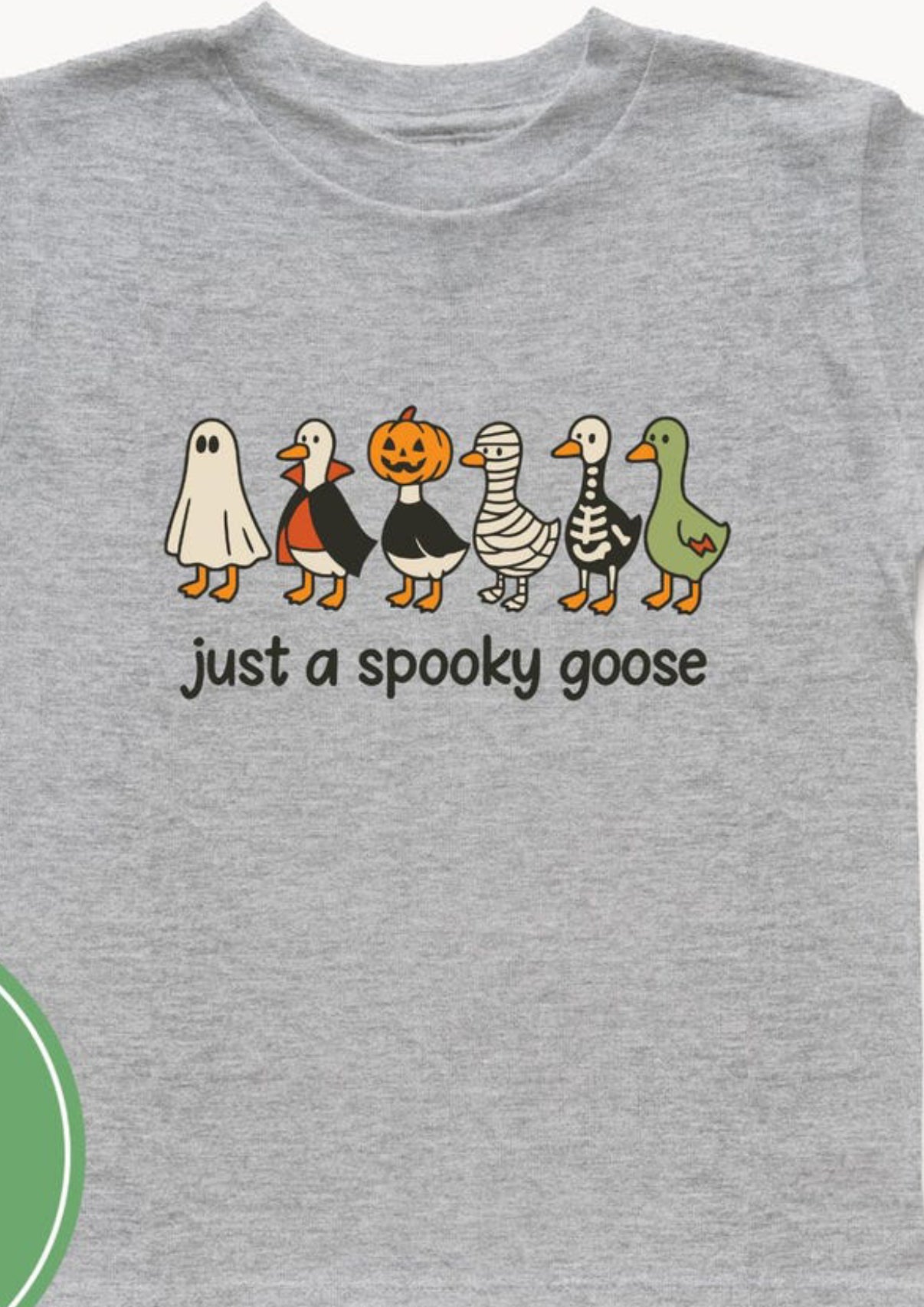 Just A Spooky Goose Kid's Tee