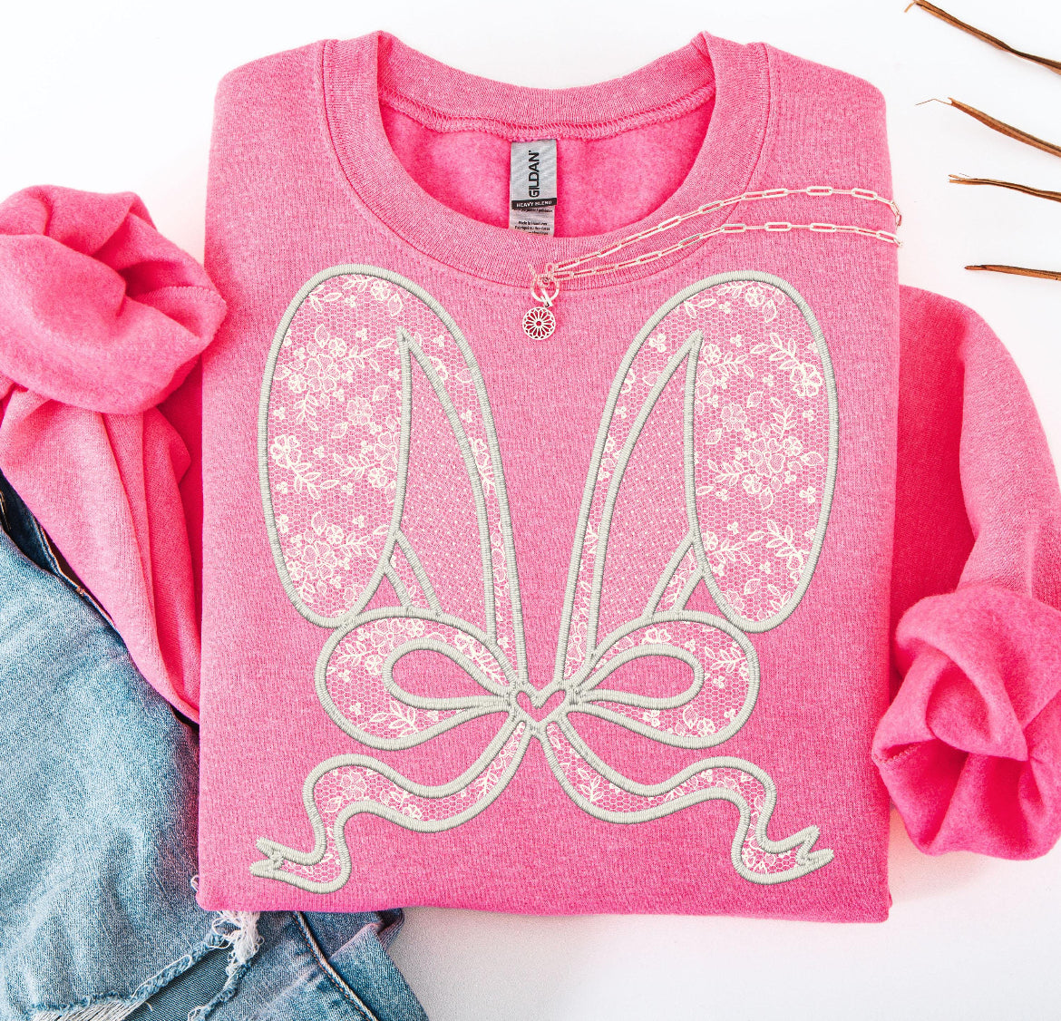 Lace Ears Adult Tee