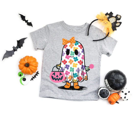 Cute Ghost Kid's Tee