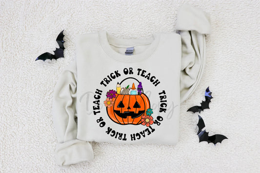 Trick or Teach Adult Tee