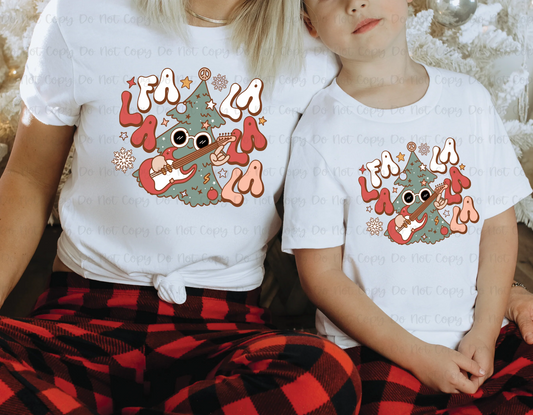 Fa La La Family Tees