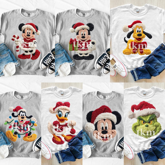 Christmas Character Tees
