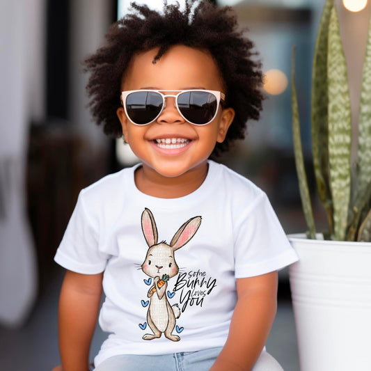 Some Bunny Loves You Kid's Tee