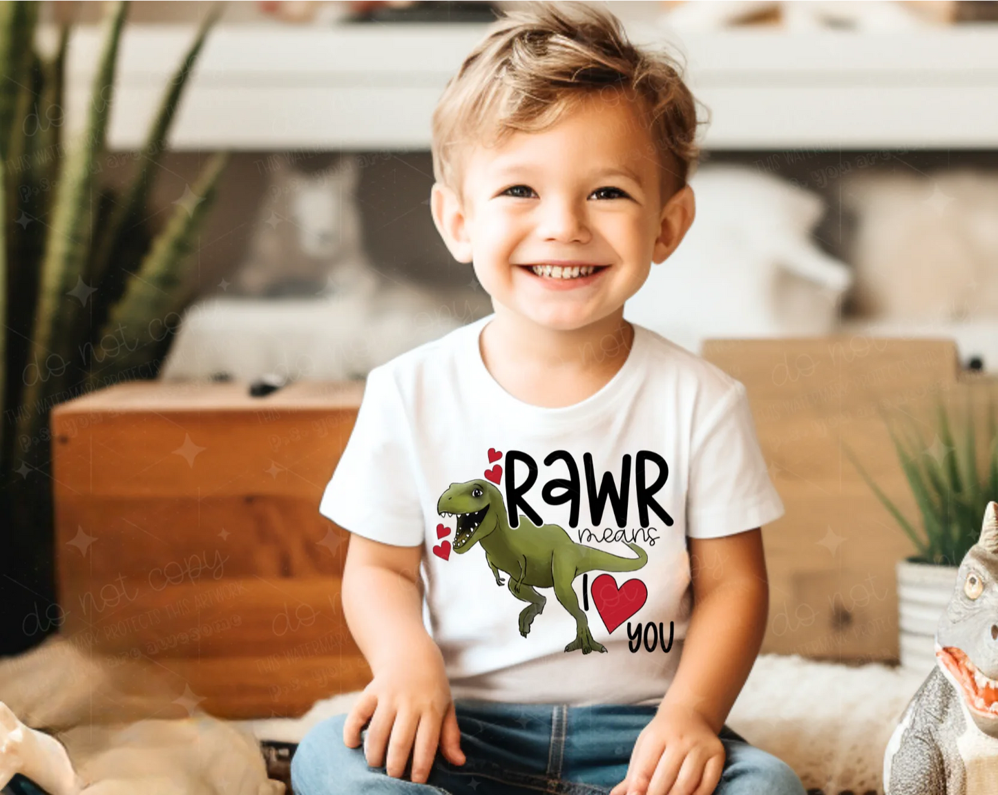 Rawr Means I love you Tee