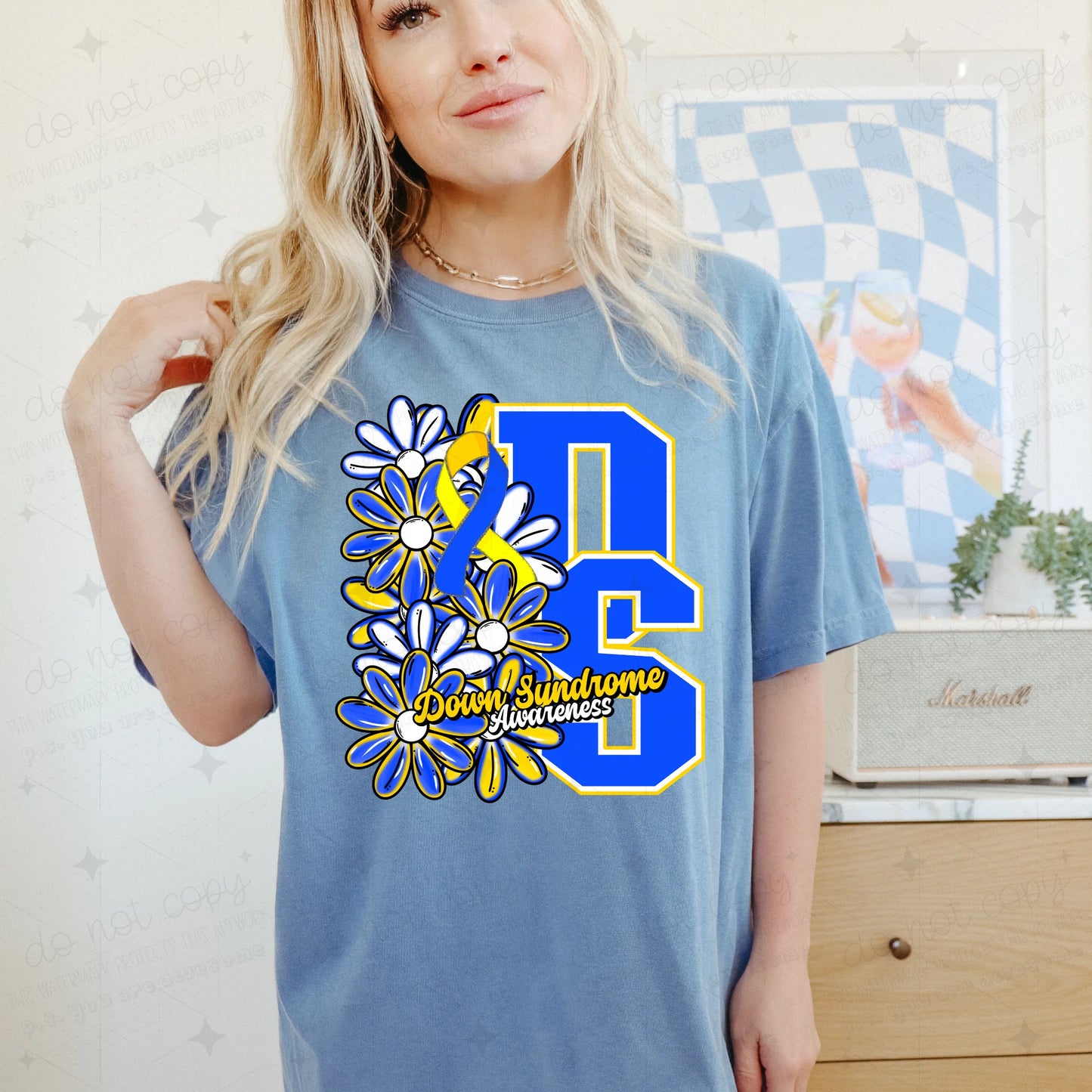 Down Syndrome Awareness Floral Tee