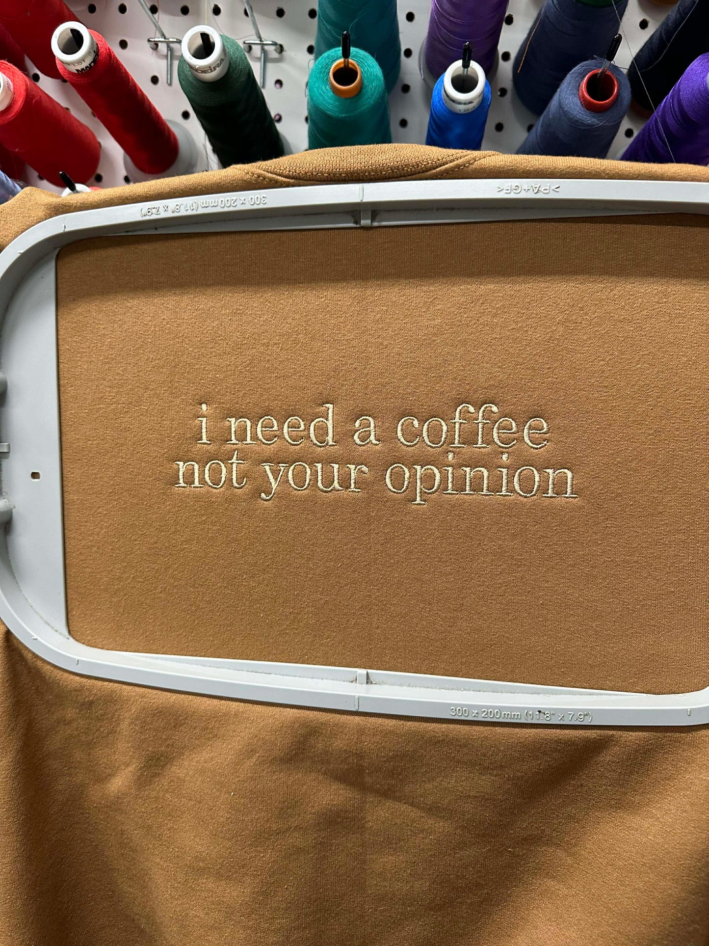 I Need a Coffee, Not Your Opinion Crewneck