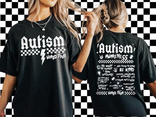 Autism World Tour Adult Tees