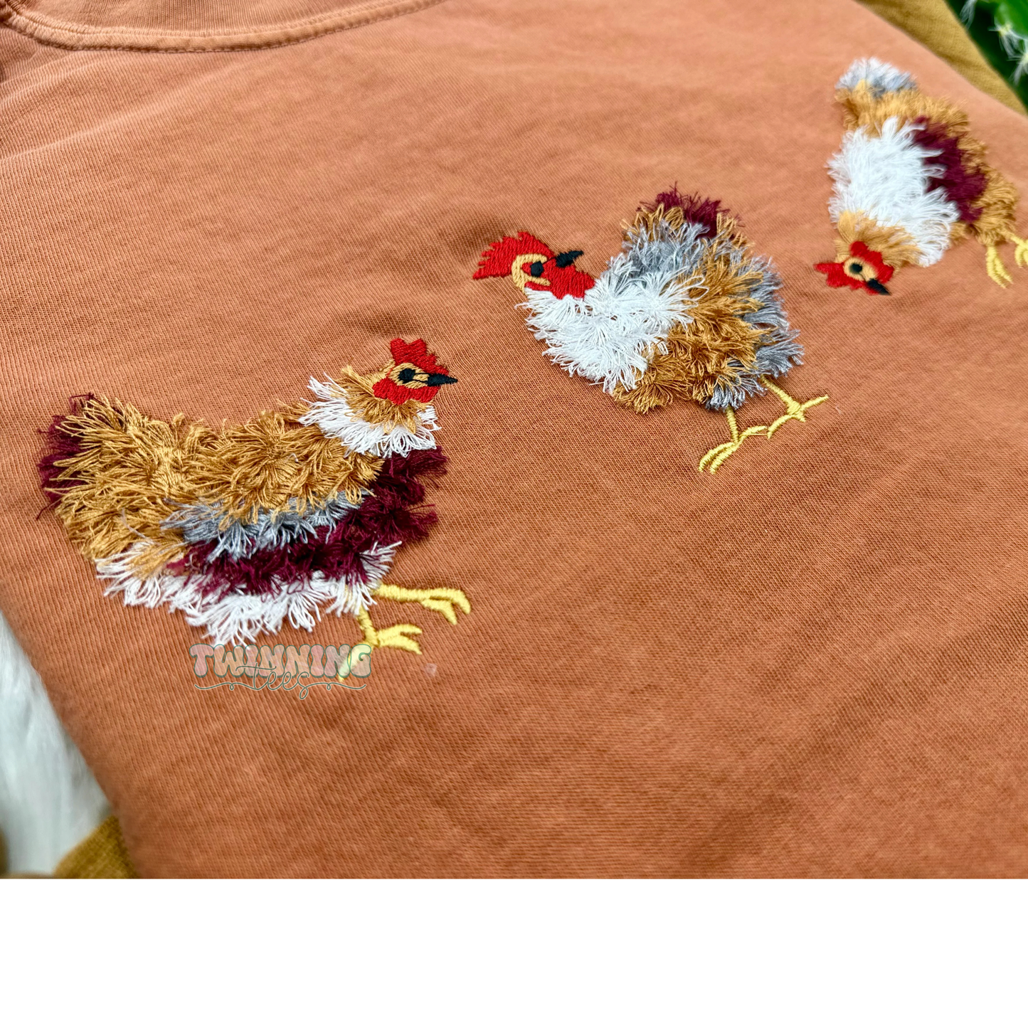 Fringy Chickens Tee