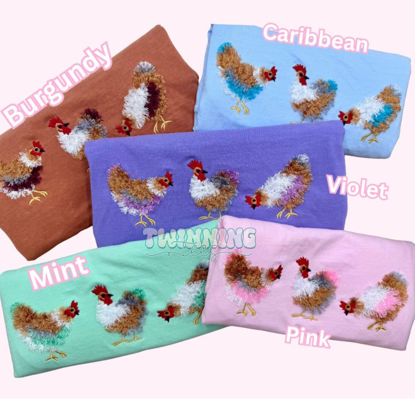 Fringy Chickens Tee