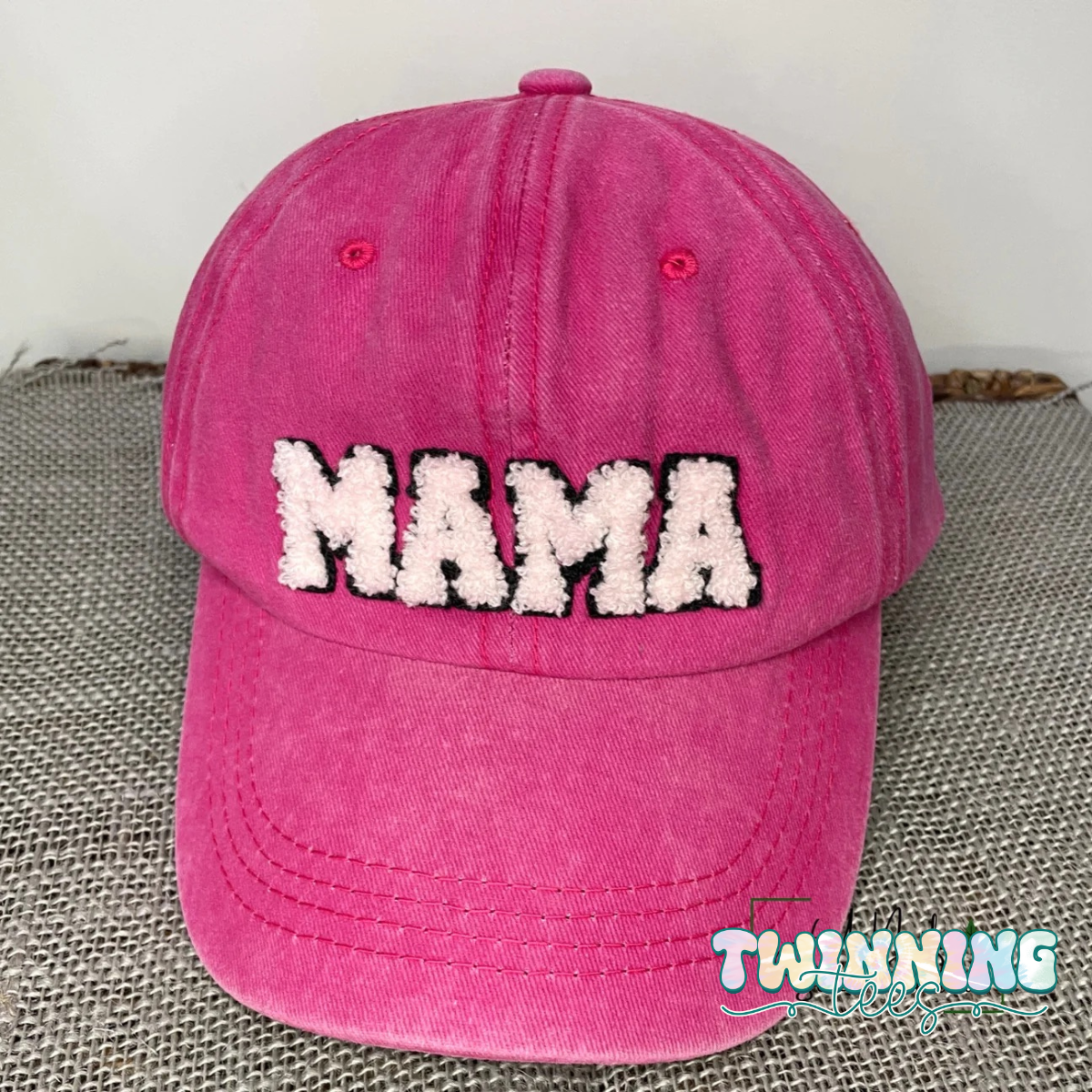 Mama/Mini Chenile Patch Hats