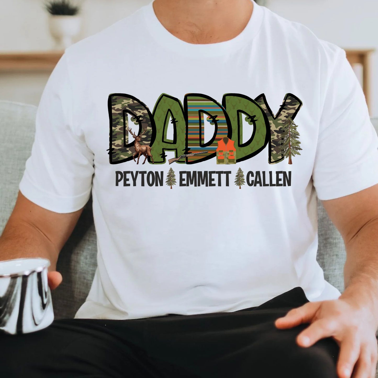 Custom Dad Hunting Tee