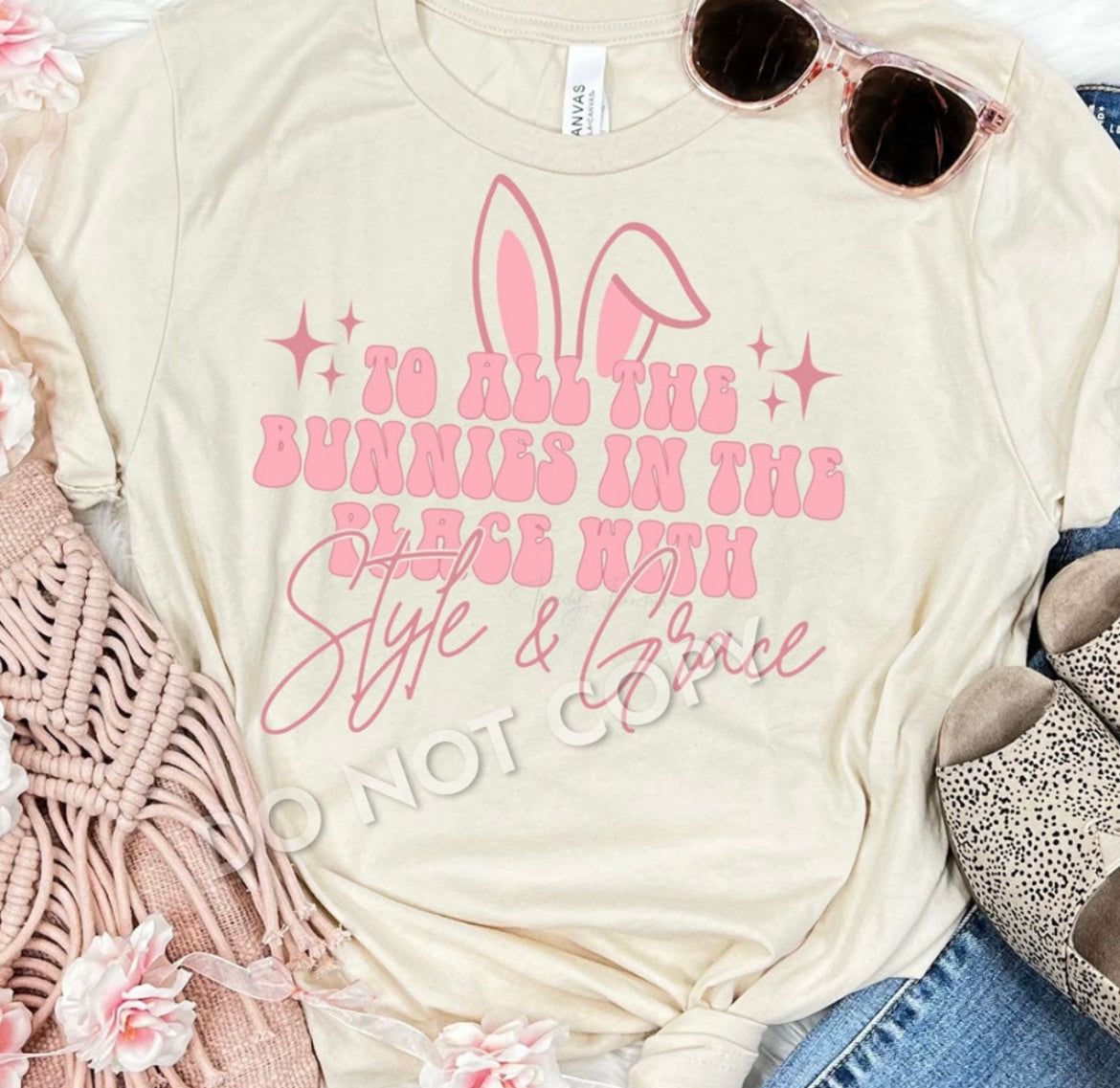 All the Bunnies in the Place Tees