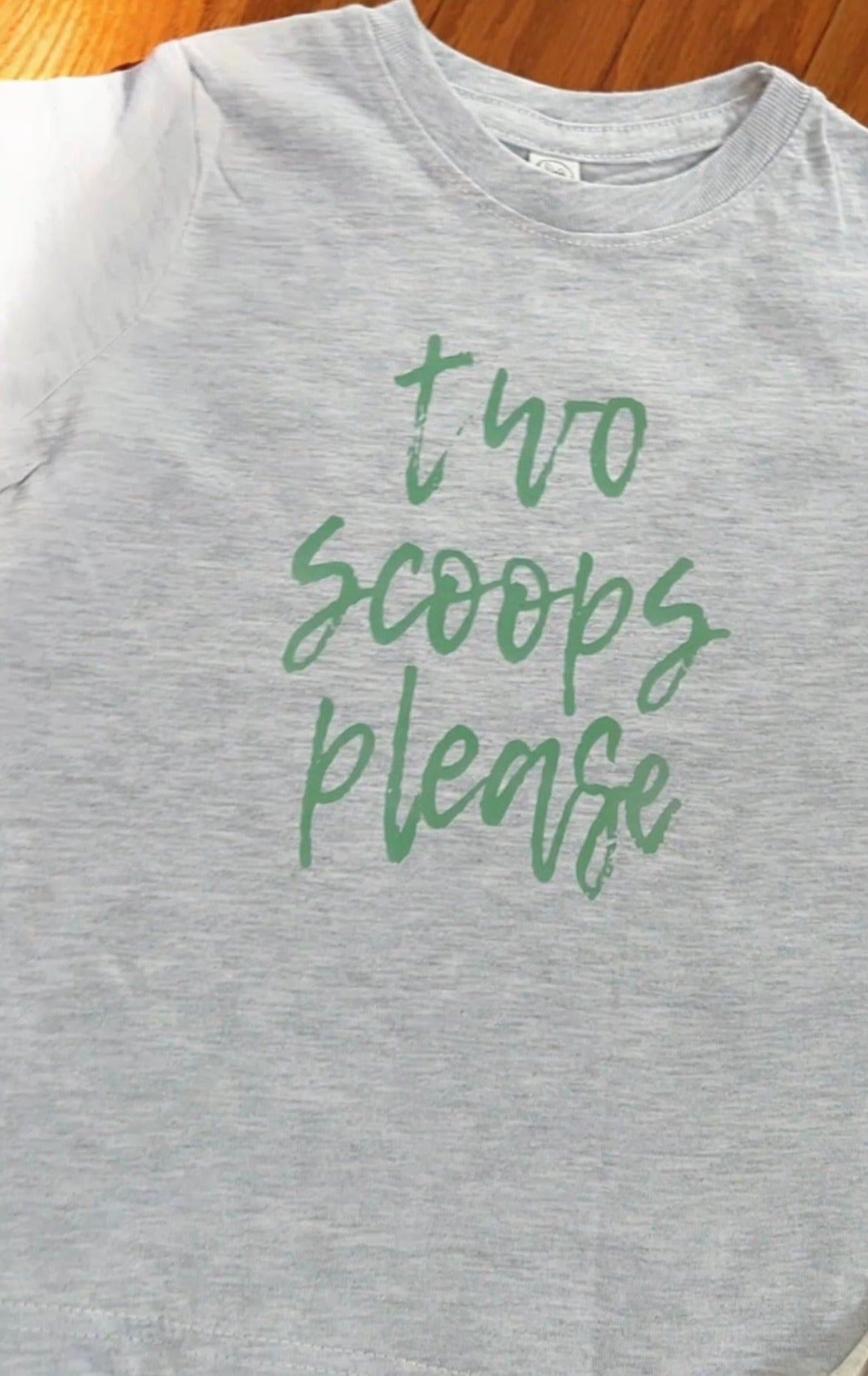 Two Scoops Please Kid's Tee