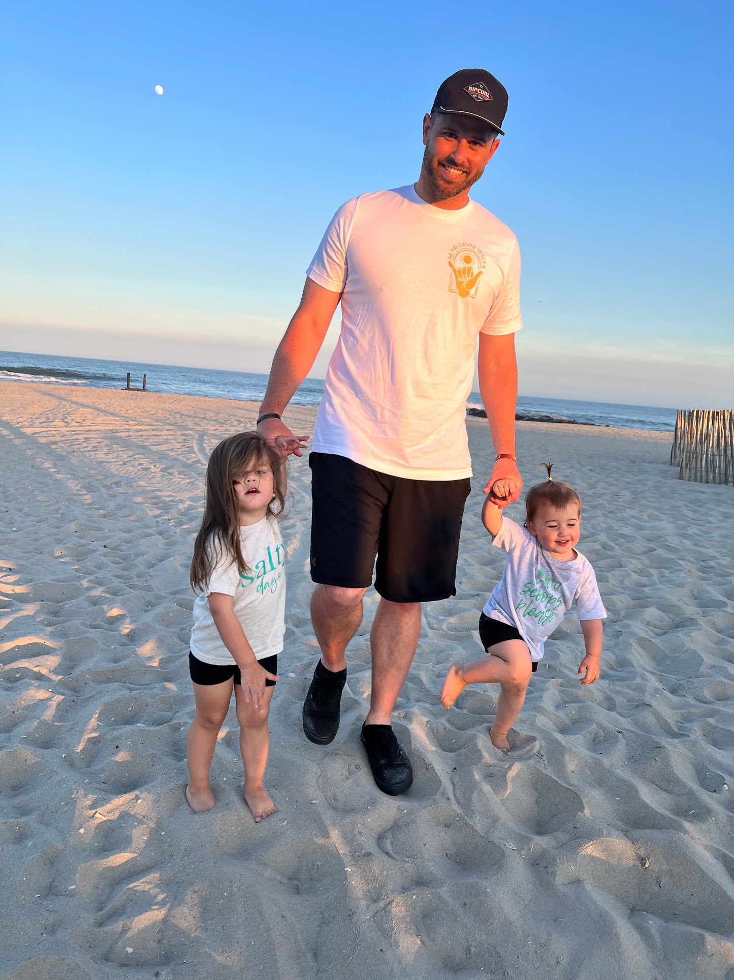 Send Good Waves Adult Tee