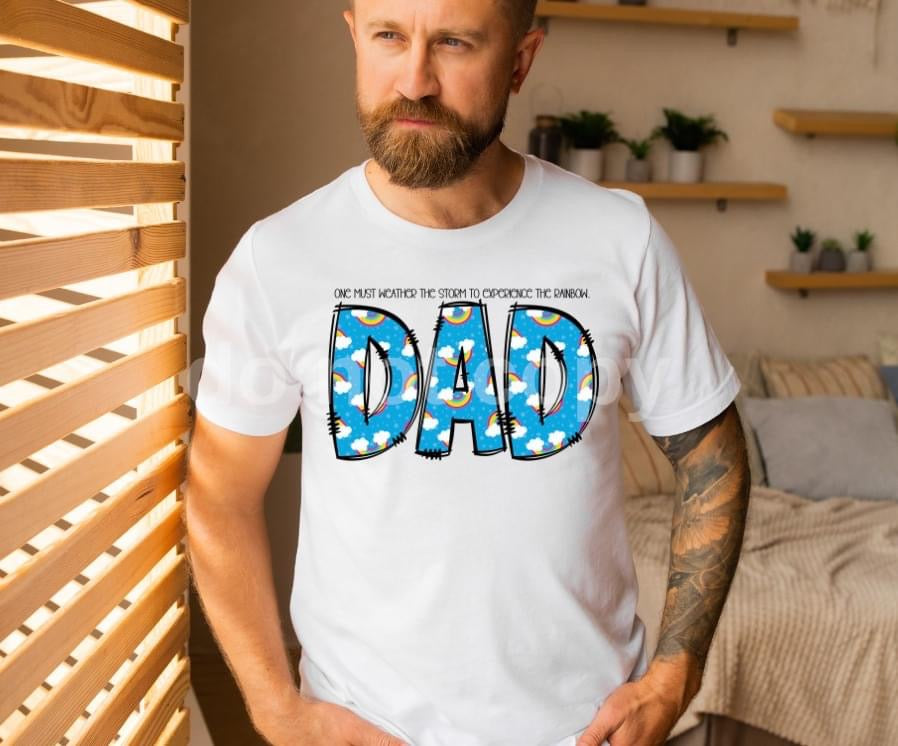 Rainbow Mama/Dad Tees