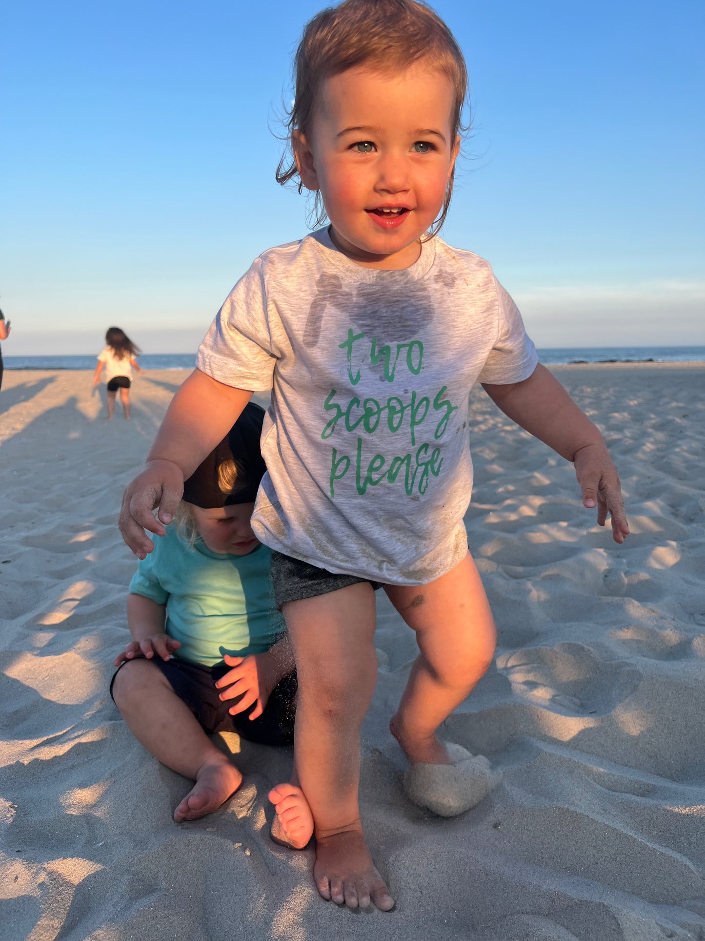 Two Scoops Please Kid's Tee